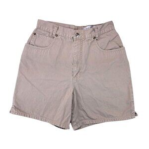 Vintage Lawman High-Waisted Mom Shorts Women Size 9 Pockets Side Slits Hong Kong